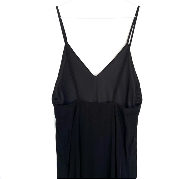 Low Scoop Back Long Plunging Maxi Dress - Picture 3 of 5